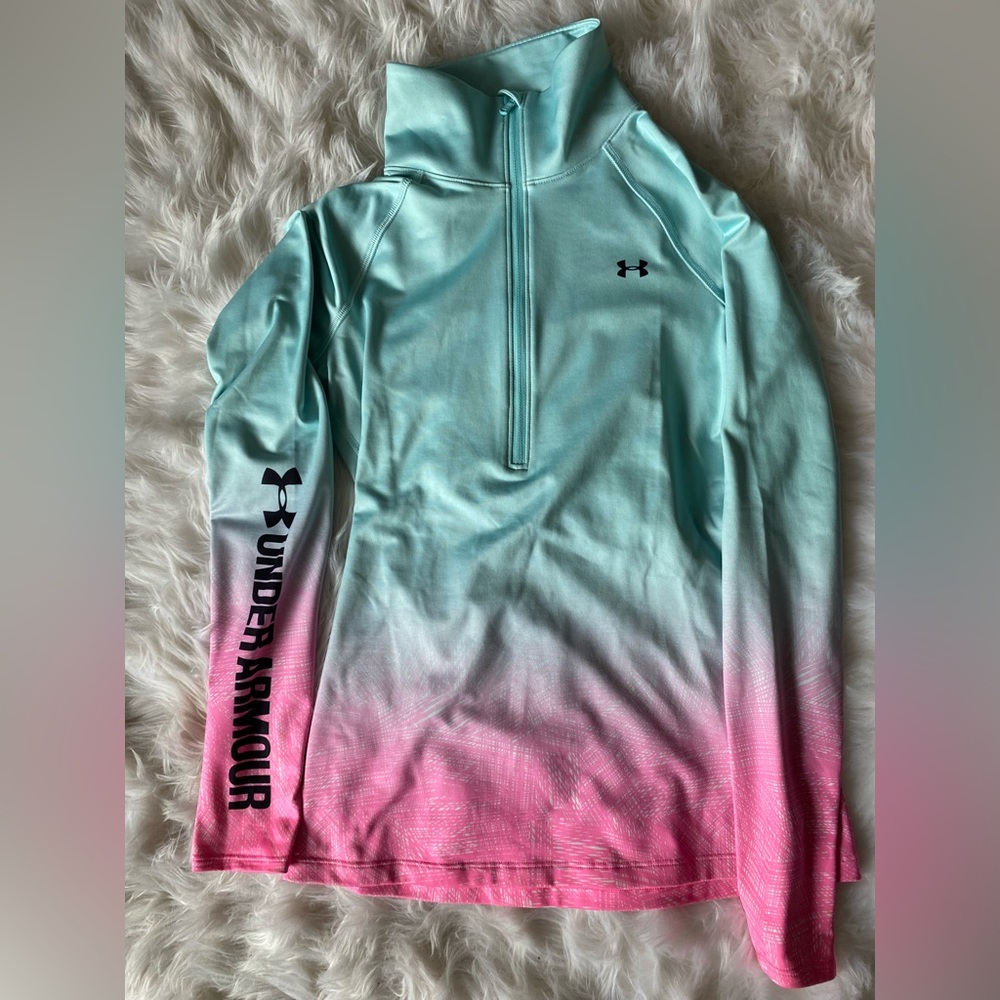 Under Armour Quarter Zip Ombré Longsleeve